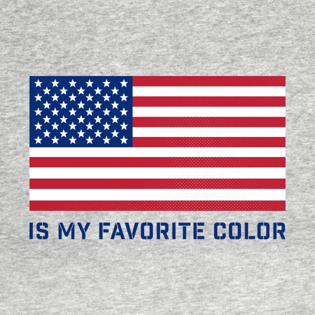 RED WHITE & BLUE IS MY FAVORITE COLOR by incraftwetrust